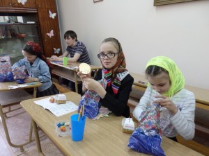 Пасха в Воскресной школе Благовещенского монастыря Сарапул Удмуртия 010516 (6)