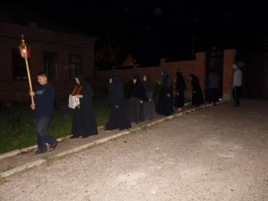 Крестный ход в Благовещенском женском монастрые. Сарапул. Удмуртия (4)
