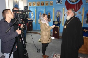 Освящение монастырского Благовещенского храма 050416 Сарапул Удмуртия (70)